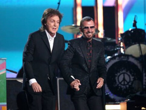 Watch: Paul McCartney and Ringo Starr perform at the Grammys Watch: Paul McCartney and Ringo Starr perform at the Grammys