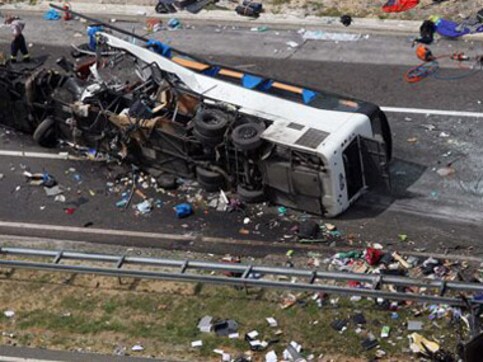 Four passengers killed in bus collision in Jharkhand Four passengers killed in bus collision in Jharkhand