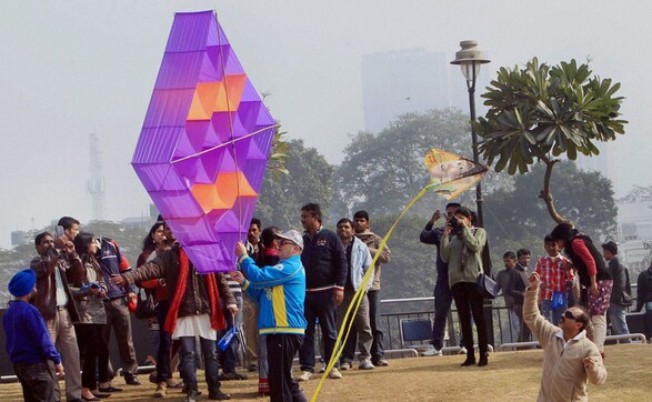 Photos: International Kite Festival 2014 brightens up Delhi sky Photos: International Kite Festival 2014 brightens up Delhi sky