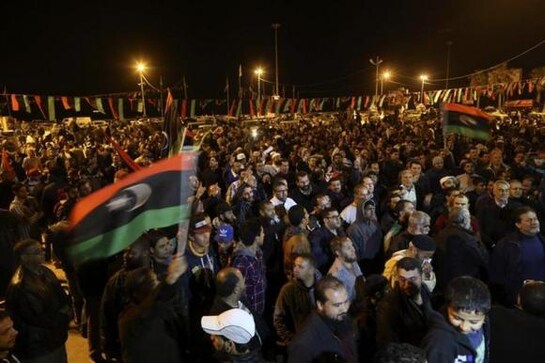 Libyans vote for constitution body amid rising political tensions Libyans vote for constitution body amid rising political tensions