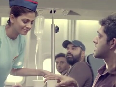 High drama mid air, stewardess braves sickness to serve High drama mid air, stewardess braves sickness to serve