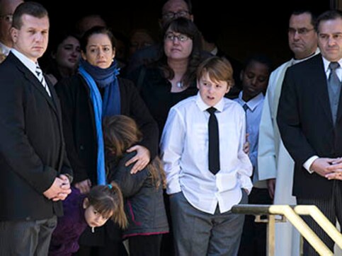 Family, actors mourn Philip Seymour Hoffman at private funeral Family, actors mourn Philip Seymour Hoffman at private funeral
