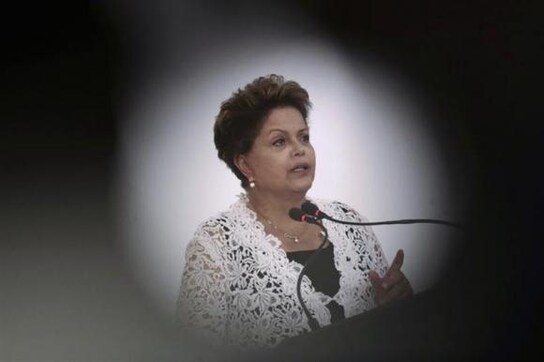 Brazil's president holds wide lead ahead of re-election bid - poll Brazil's president holds wide lead ahead of re-election bid - poll