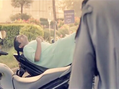 Sponsored: Why won't the biker budge from his bike even for treatment?