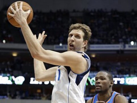 NBA Wrap: Nowitzki stars as Mavs beat Thunder 128-119 NBA Wrap: Nowitzki stars as Mavs beat Thunder 128-119