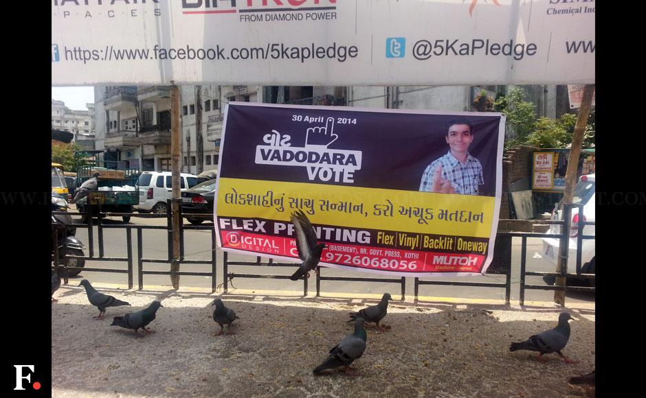 Vote Vadodara vote. Kavitha Iyer/ Firstpost Vote Vadodara vote. Kavitha Iyer/ Firstpost