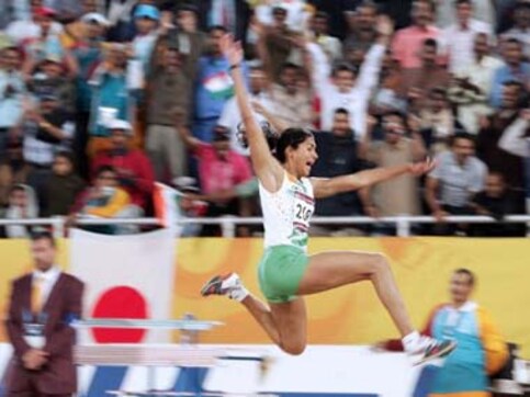 Anju becomes first Indian to win gold at Worlds after IAAF ratification Anju becomes first Indian to win gold at Worlds after IAAF ratification