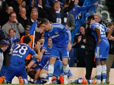 Ba's late strike sends Chelsea through to Champions League semis Ba's late strike sends Chelsea through to Champions League semis