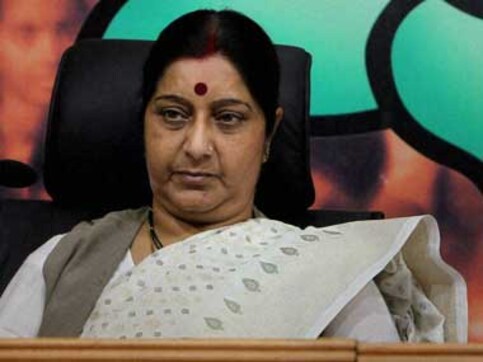 Sushma red faced as Guna nominee fails to turn up Sushma red faced as Guna nominee fails to turn up