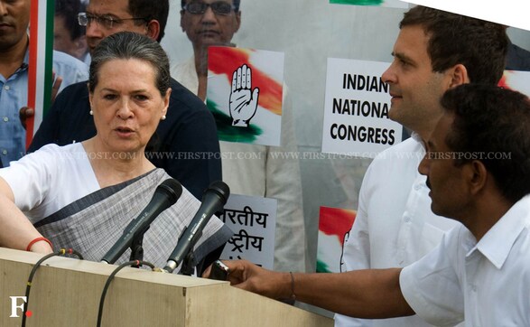 Photos: Sonia, Rahul take responsibility for Congress debacle Photos: Sonia, Rahul take responsibility for Congress debacle