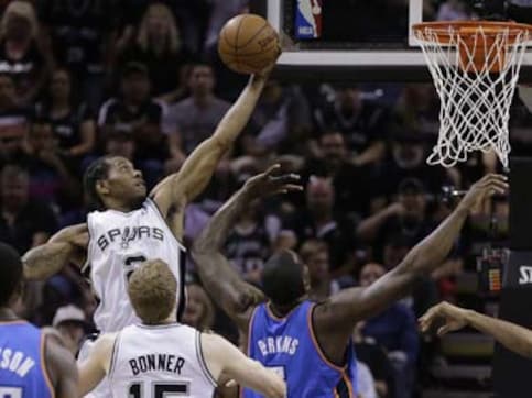 NBA Playoffs: Spurs rout Thunder to take 3-2 lead in West finals NBA Playoffs: Spurs rout Thunder to take 3-2 lead in West finals