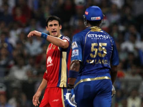 Viral Moment: Pollard almost hurls bat at Starc during RCB vs MI Viral Moment: Pollard almost hurls bat at Starc during RCB vs MI