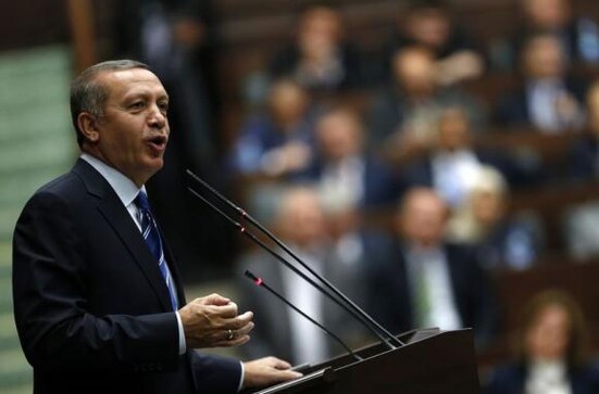 Turkey's Erdogan heckles critic, storms out of ceremony Turkey's Erdogan heckles critic, storms out of ceremony