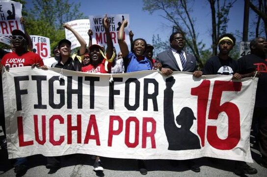 McDonald's workers protest low wages, more than 100 arrested McDonald's workers protest low wages, more than 100 arrested