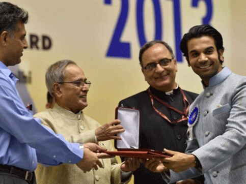 Rajkumar Rao to Anand Gandhi: Pranab Mukherjee confers National Awards Rajkumar Rao to Anand Gandhi: Pranab Mukherjee confers National Awards