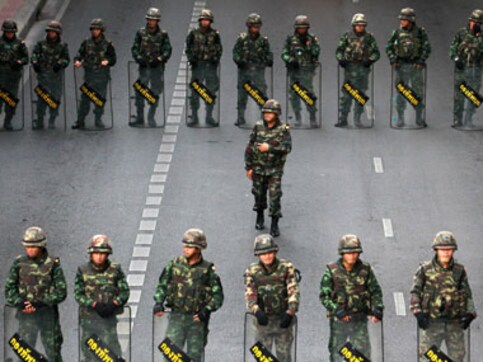 Thai Junta bans anti-coup protests, rebels call for mass rally Thai Junta bans anti-coup protests, rebels call for mass rally