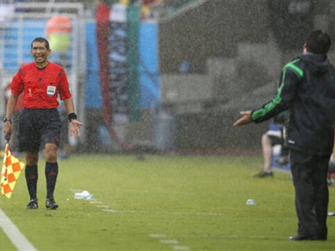 Not Neymar, not RVP, not Iniesta: Referees steal the spotlight at WC 2014 Not Neymar, not RVP, not Iniesta: Referees steal the spotlight at WC 2014