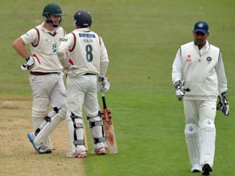 Ishant gets hammered as India draw with Leicestershire in tour match Ishant gets hammered as India draw with Leicestershire in tour match