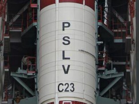 PM Modi witnesses launch of Isro's PSLV C-23 rocket