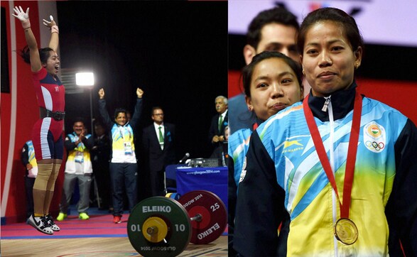 CWG 2014 Photos: Indian superwoman Sanjita Khumukcham takes weightlifting gold CWG 2014 Photos: Indian superwoman Sanjita Khumukcham takes weightlifting gold