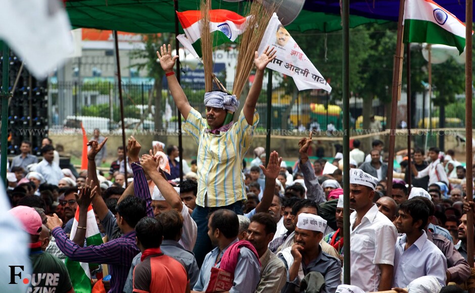 The auto-rickkshaw drivers have been Arvind Kejriwal's loyal votebank in the last polls when AAP won and he became the CM. Naresh Sharma/Firstpost The auto-rickkshaw drivers have been Arvind Kejriwal's loyal votebank in the last polls when AAP won and he became the CM. Naresh Sharma/Firstpost