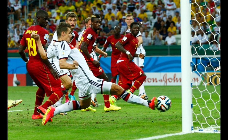 Brazil vs Germany photos Miroslav Klose is highest World