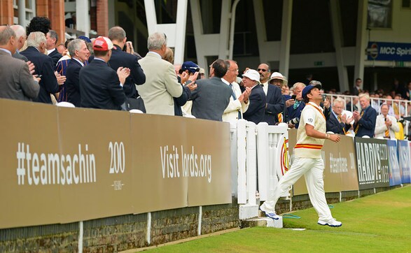 MCC Vs ROW Photos: Yuvraj, Finch tons; Tendulkar's cameo light up Lord's MCC Vs ROW Photos: Yuvraj, Finch tons; Tendulkar's cameo light up Lord's