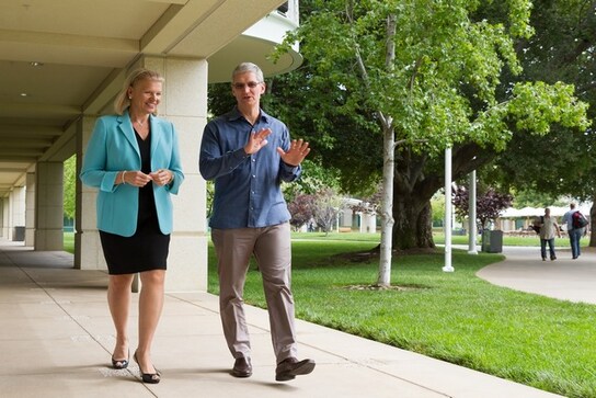 Apple looks to conquer the enterprise, inks deal with IBM to take on BlackBerry Apple looks to conquer the enterprise, inks deal with IBM to take on BlackBerry