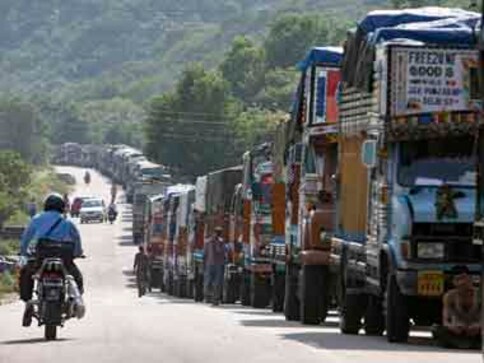 Ferrying of essentials affected after Assam killings Ferrying of essentials affected after Assam killings