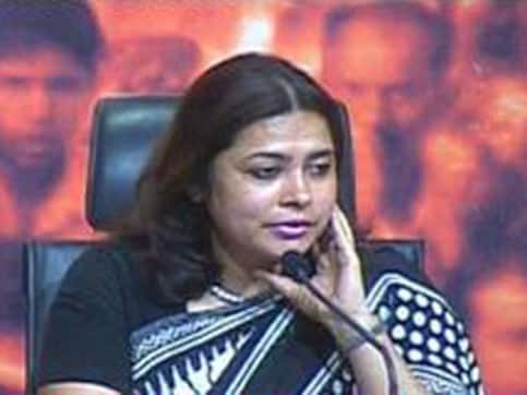 MPs staying in Maha Sadan because Cong leaders did not leave: Lekhi MPs staying in Maha Sadan because Cong leaders did not leave: Lekhi