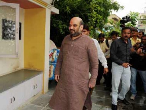 Amit Shah inaugurates PM Modi's parliamentary office in Varanasi Amit Shah inaugurates PM Modi's parliamentary office in Varanasi