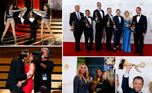Photos: Modern Family, Breaking Bad win big at Emmy Awards 2014 Photos: Modern Family, Breaking Bad win big at Emmy Awards 2014