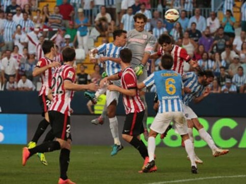 Nine-man Malaga beat Athletic as La Liga kicks off with a frenzy Nine-man Malaga beat Athletic as La Liga kicks off with a frenzy