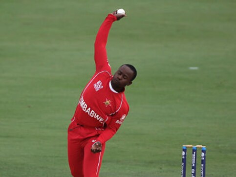 Zimbabwe's Prosper Utseya reported for suspect action Zimbabwe's Prosper Utseya reported for suspect action