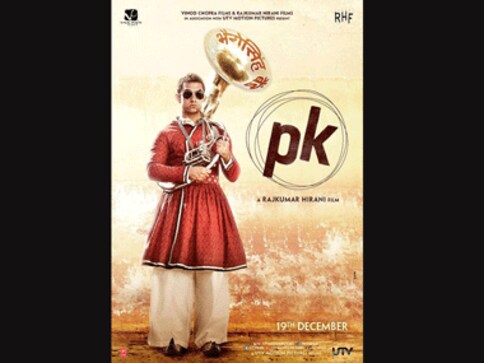Overcompensation? Aamir Khan dresses it up for the second PK poster Overcompensation? Aamir Khan dresses it up for the second PK poster