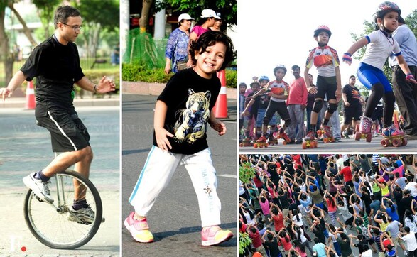 Photos: Watch how Delhi's citizens have reclaimed their roads Photos: Watch how Delhi's citizens have reclaimed their roads