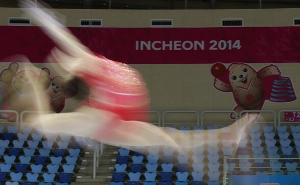 Photos: Warming up for Asia's biggest games Photos: Warming up for Asia's biggest games