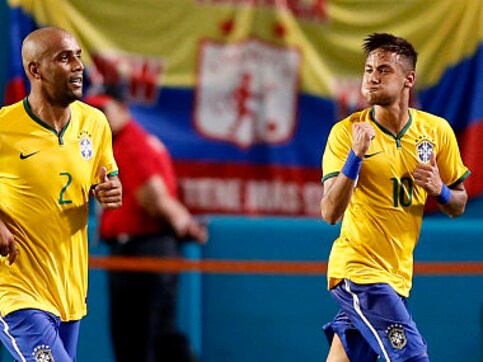 Neymar stunner gives Brazil a winning start under new coach Dunga Neymar stunner gives Brazil a winning start under new coach Dunga