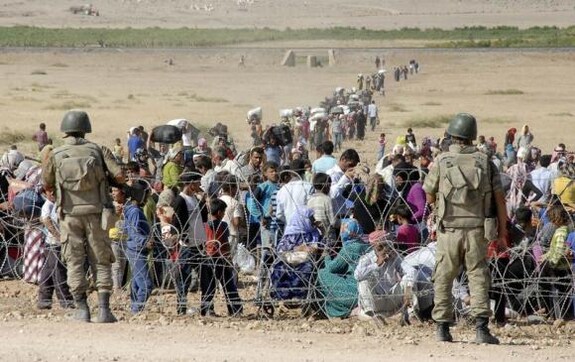 IS militants executing people of all ages in Syrian town, residents flee to Turkey IS militants executing people of all ages in Syrian town, residents flee to Turkey