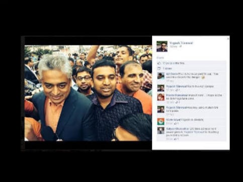 'Mai hi tha woh danger': Facebook brag from someone claiming to have hit Rajdeep Sardesai 'Mai hi tha woh danger': Facebook brag from someone claiming to have hit Rajdeep Sardesai