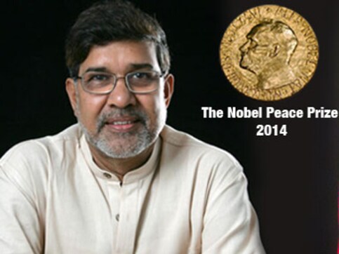 Nobel Prize winner Kailash Satyarthi calls on PM Modi Nobel Prize winner Kailash Satyarthi calls on PM Modi