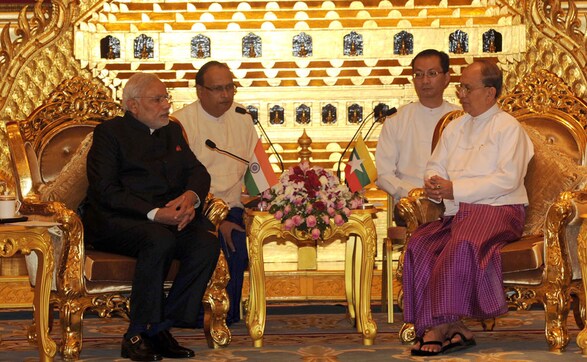 Back on tour: PM Modi in Myanmar for 25th ASEAN summit Back on tour: PM Modi in Myanmar for 25th ASEAN summit