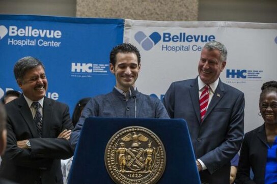 New York doctor Craig Spencer, now free of Ebola, discharged from hospital New York doctor Craig Spencer, now free of Ebola, discharged from hospital