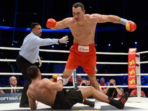 Boxing: Dominant Klitschko knocks out Pulev to retain IBF heavyweight crown Boxing: Dominant Klitschko knocks out Pulev to retain IBF heavyweight crown