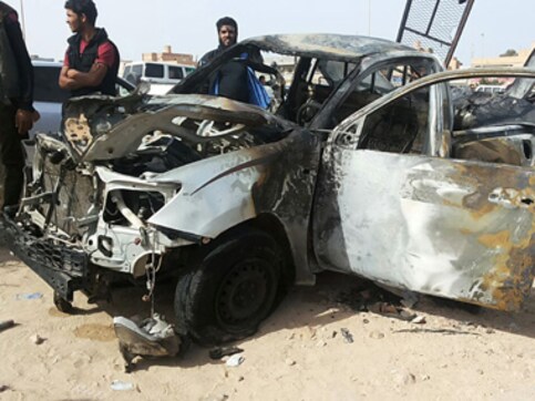 Bomb goes off near Egyptian embassy in Libya's capital Bomb goes off near Egyptian embassy in Libya's capital