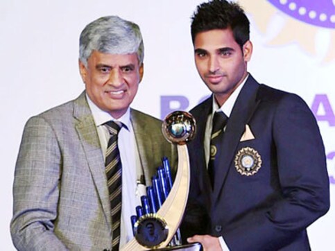 Dilip Vengsarkar, Rohit Sharma, Bhuvneshwar Kumar receive BCCI awards Dilip Vengsarkar, Rohit Sharma, Bhuvneshwar Kumar receive BCCI awards
