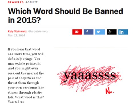 TIME magazine poll asks readers to vote for banning TIME magazine poll asks readers to vote for banning