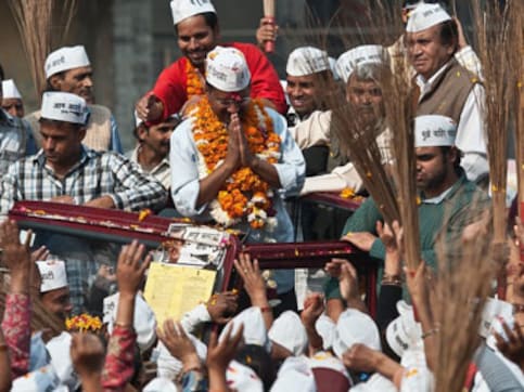 Kejriwal's AAP spending Rs 100 Cr on Delhi poll campaign: BJP Kejriwal's AAP spending Rs 100 Cr on Delhi poll campaign: BJP