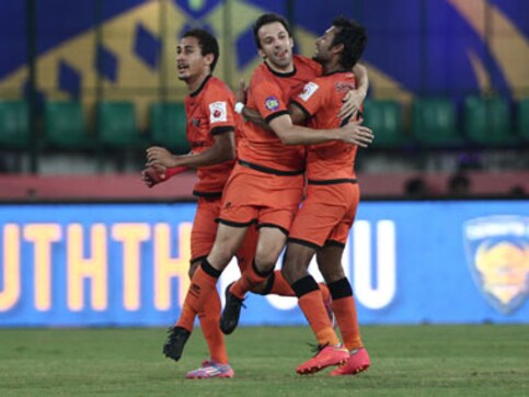 Del Piero scores first ISL goal as Delhi nab precious point against Chennaiyin Del Piero scores first ISL goal as Delhi nab precious point against Chennaiyin