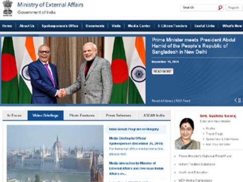 Facebook, Twitter, YouTube and more: MEA beats all other Modi ministries on social media Facebook, Twitter, YouTube and more: MEA beats all other Modi ministries on social media